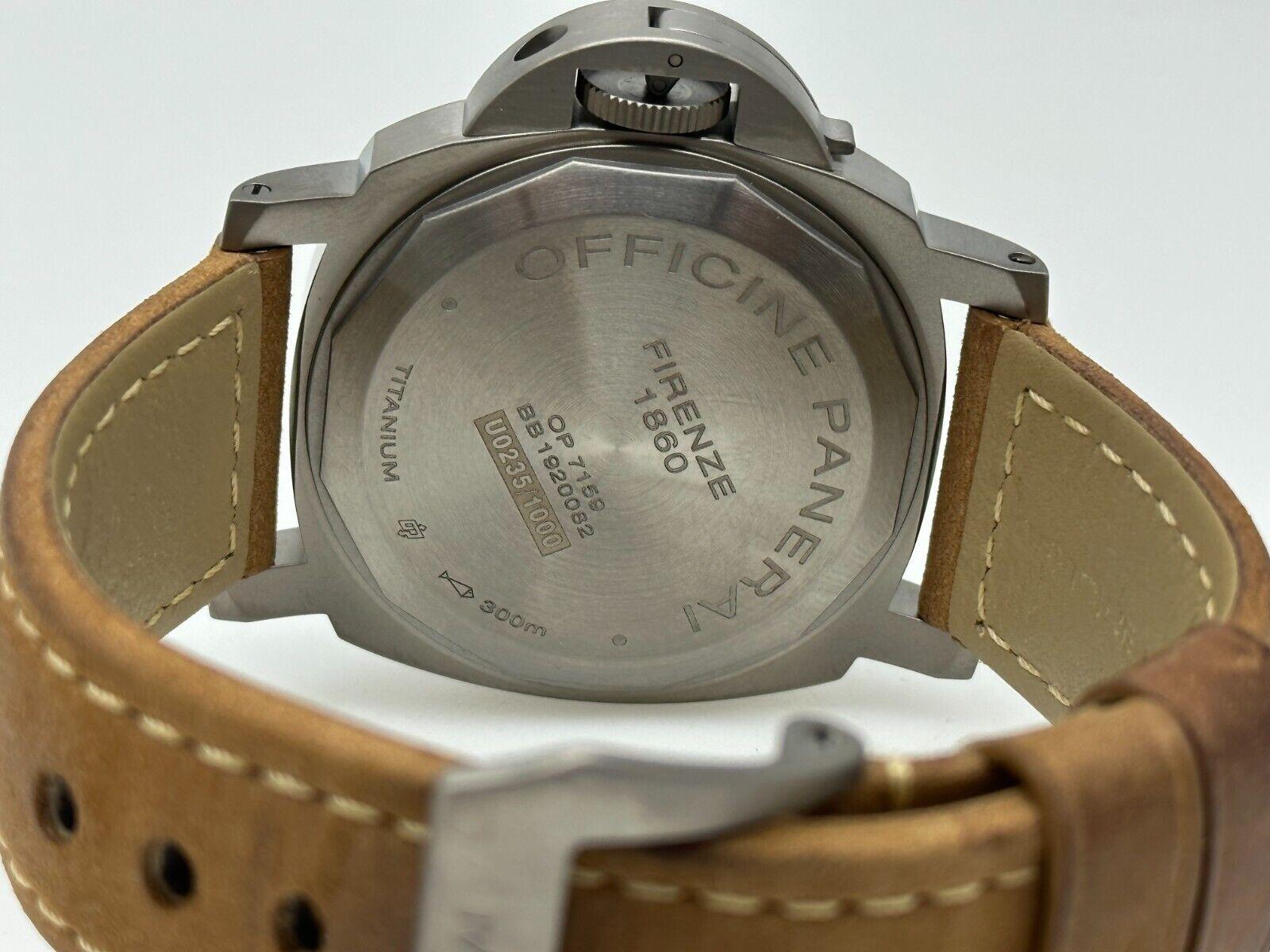 Panerai PAM00797 PAM 797 Luminor 8 Days Power Reserve Titanium Box Booklet For Sale 1