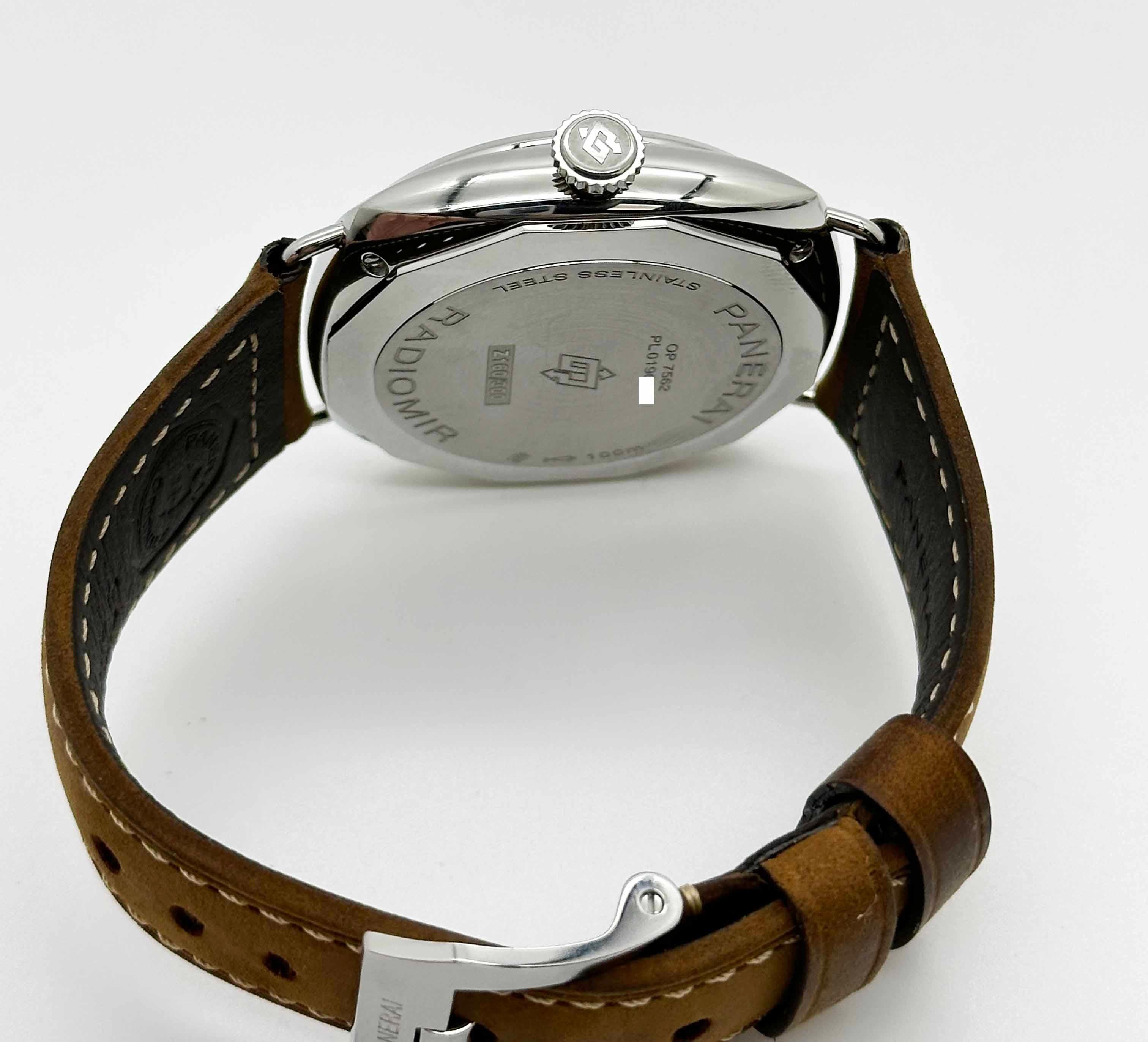 Panerai PAM01385 PAM 1385 45mm Luminor Officine Quadrante Marrone Scatola 2023 in vendita 3
