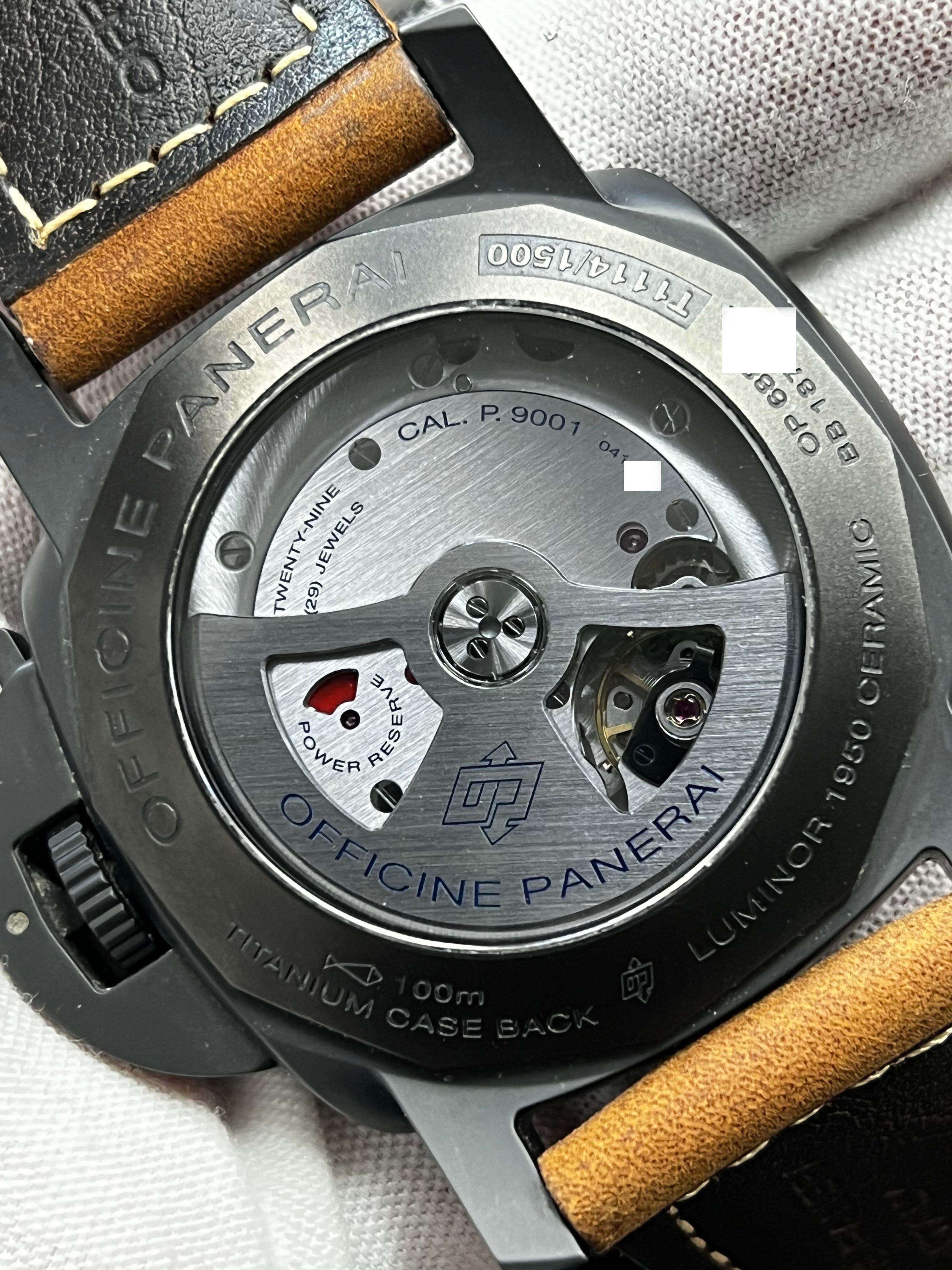 panerai luminor gmt ceramica