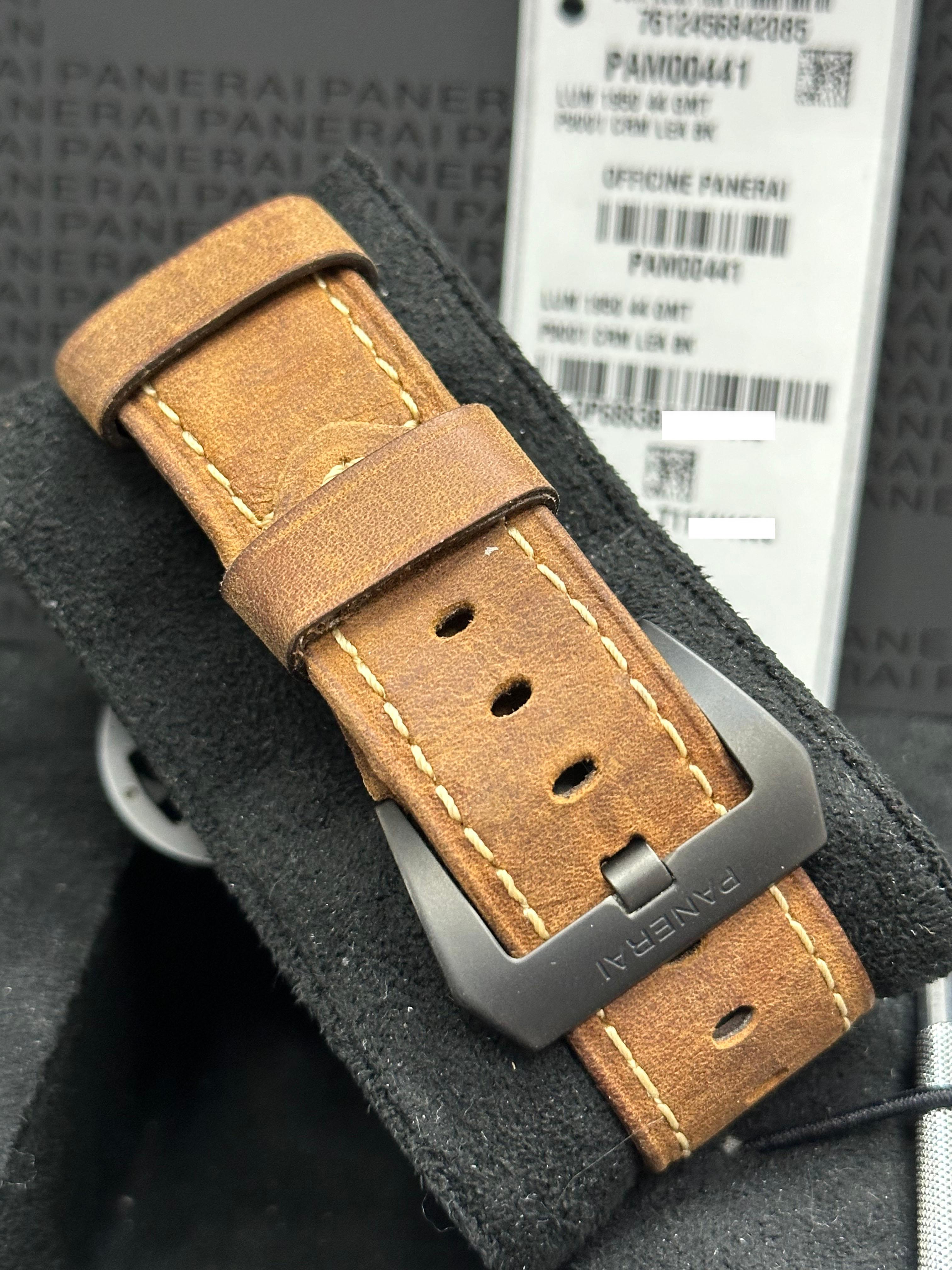 Panerai PAM441 PAM00441 Luminor 1950 3 Days GMT Ceramica Black Box Booklet 2