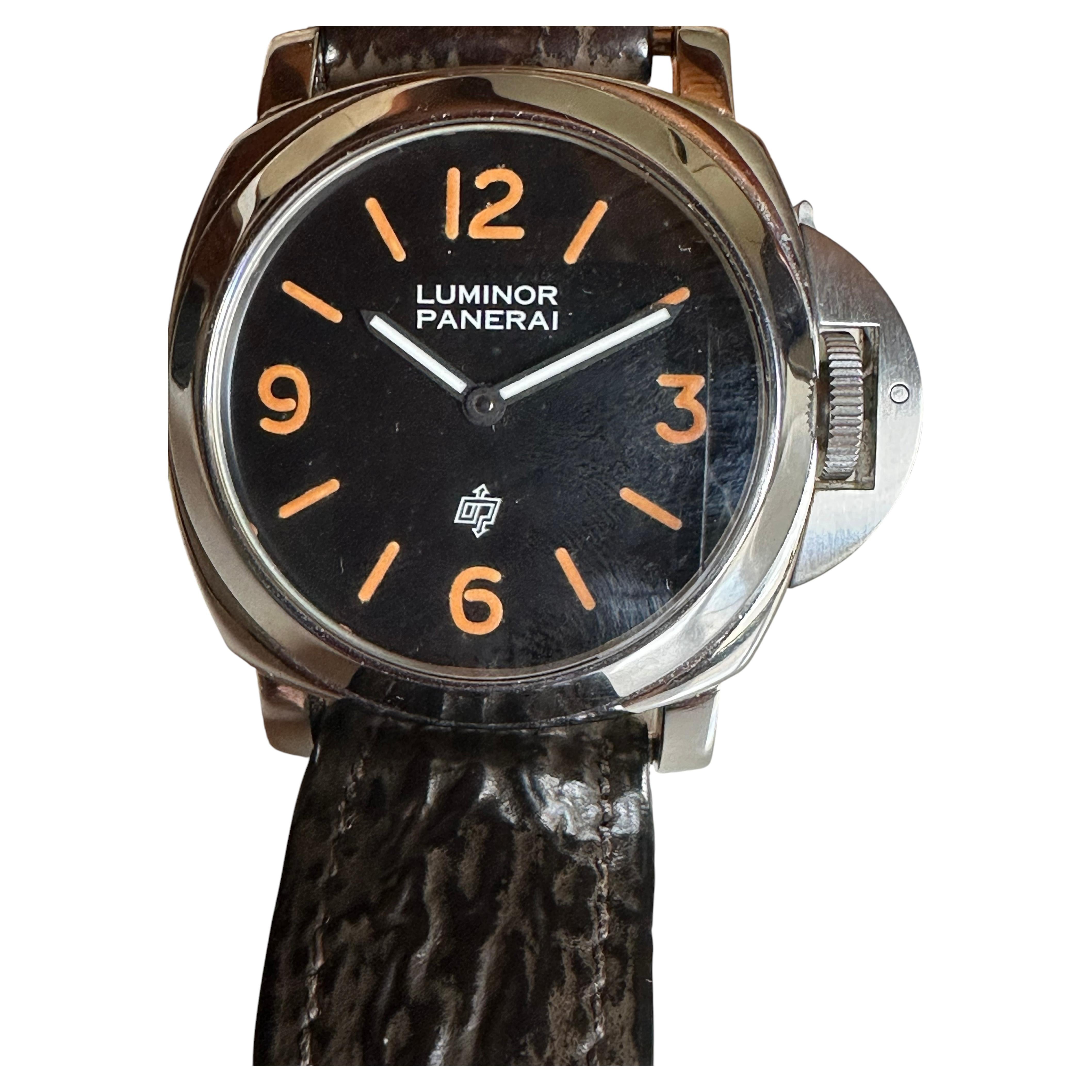 Panerai Pre Vendome Logo LUMINOR 5218 /201A prodotto in serie limitata in vendita