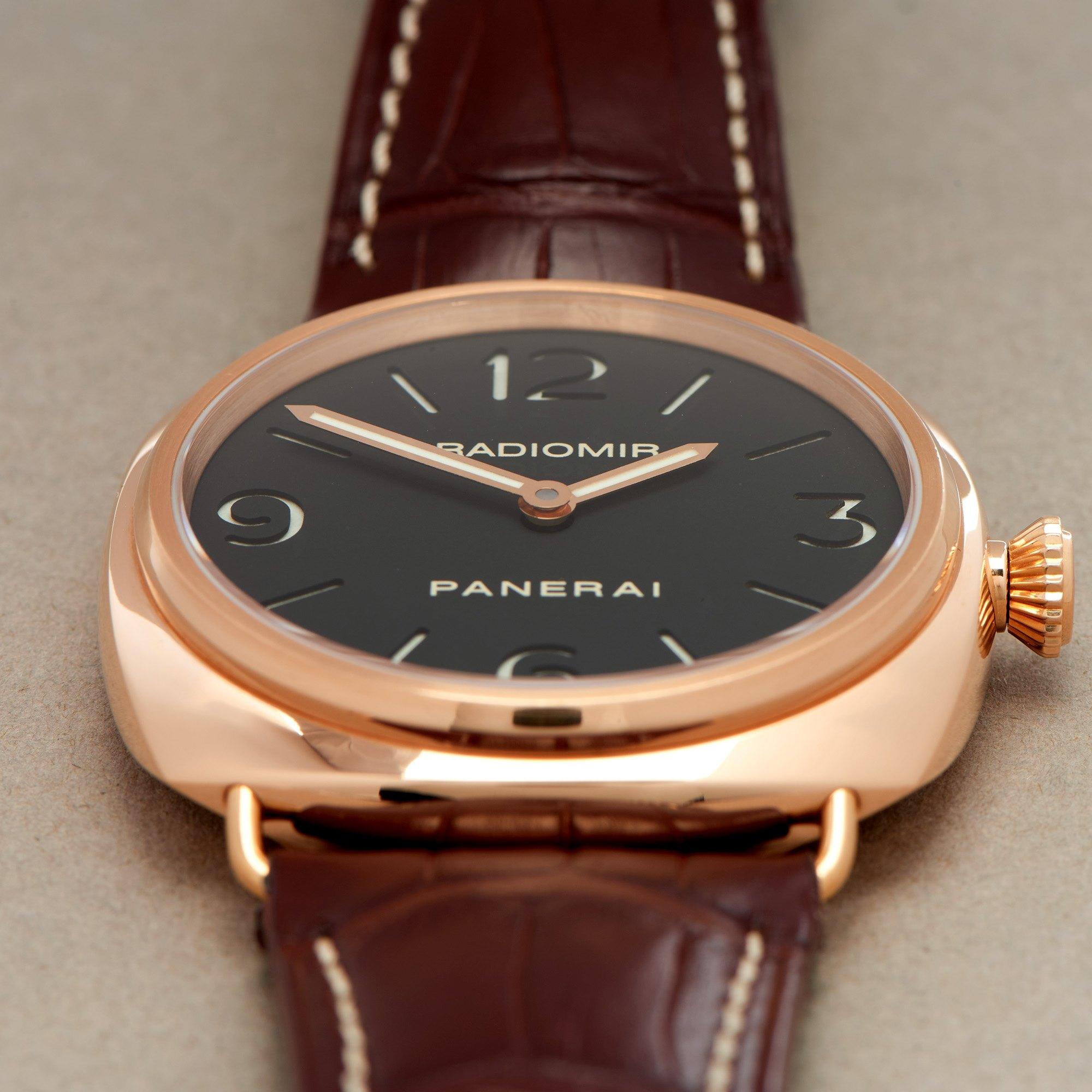 Panerai Radiomir 0 PAM00231 Men Yellow Gold 0 Watch 2