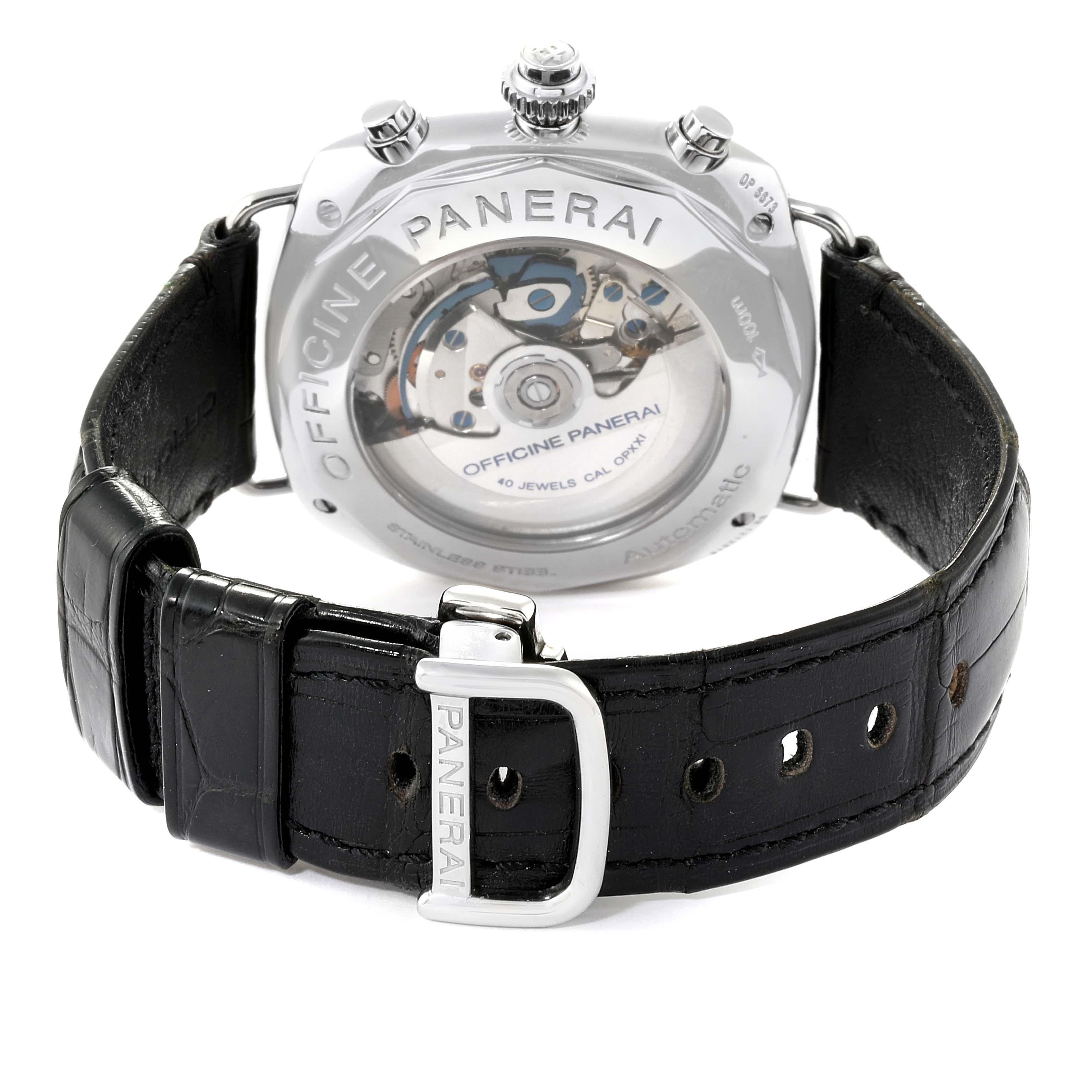 Panerai Radiomir 1/8th Second Rattrapante Limited Watch PAM00246 Box Papers For Sale 1