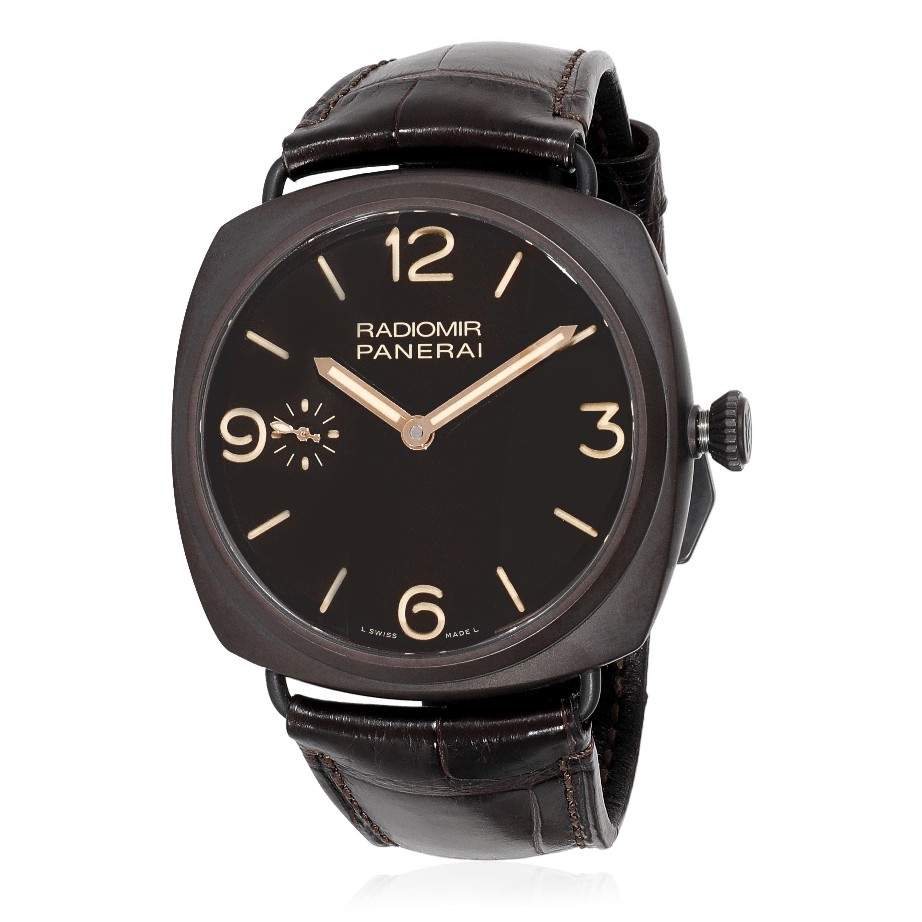Panerai Radiomir 3 Tag PAM00504 Herrenuhr in Composite im Angebot 3