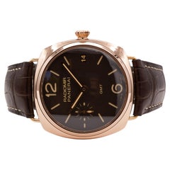 Panerai Radiomir 3 Days GMT PAM00421 47mm 18K Rose Gold Watch