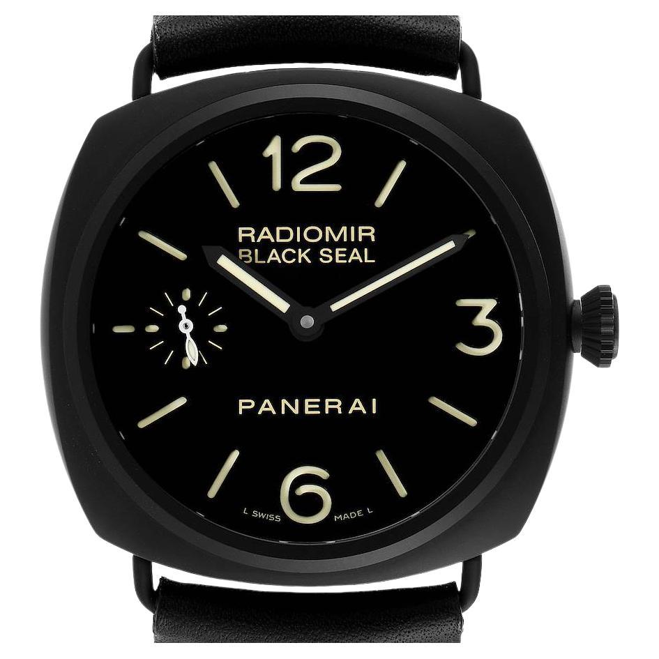 Panerai Radiomir Black Seal Ceramic Mens Watch PAM00292 Unworn For Sale