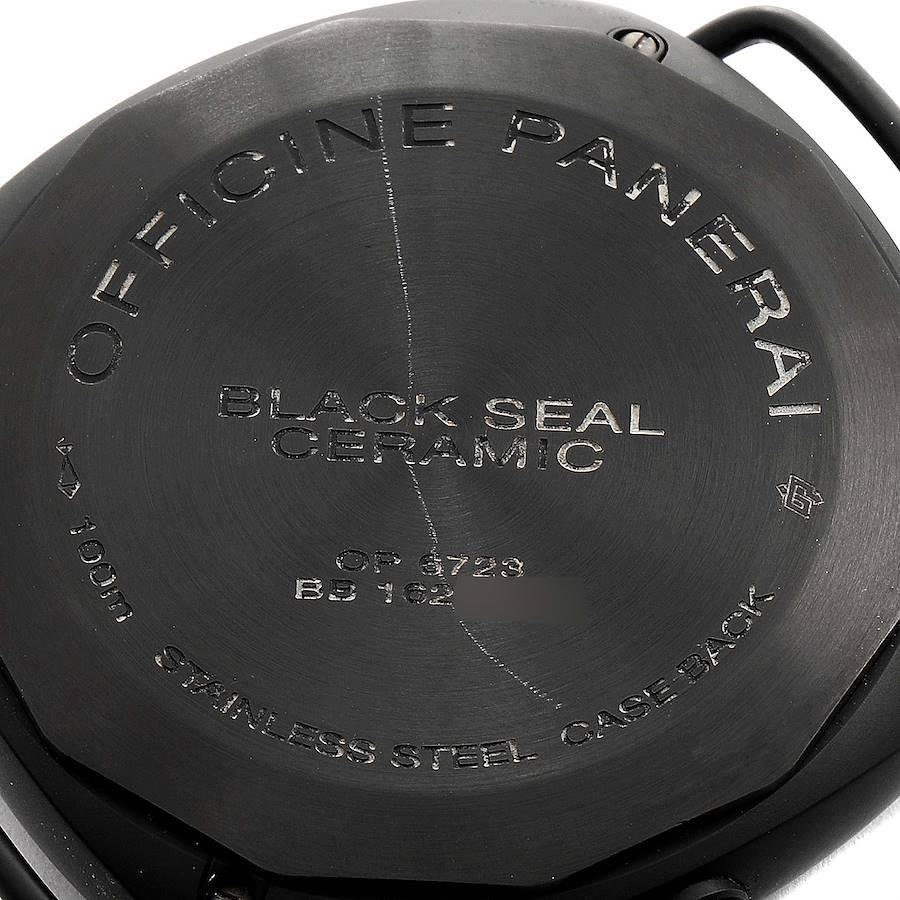 Panerai Radiomir Black Seal Ceramic Men's Watch PAM00643 Box Papers In Good Condition For Sale In Atlanta, GA