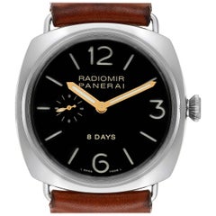 Panerai Radiomir 8 Tage Stahl-Herrenuhr PAM190 PAM00190