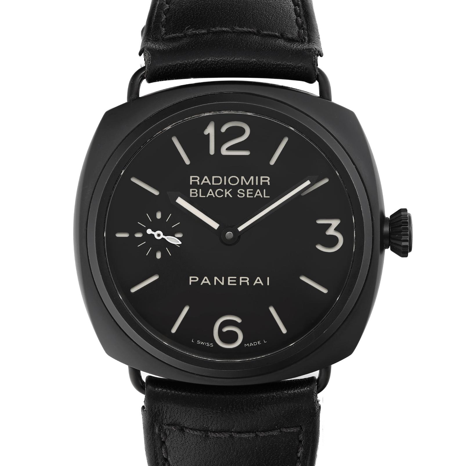 Have minor scratches and scuffs on the back case. 

Brand: Panerai  Type: Wristwatch  Department: Men  Model Number: PAM00292  Country/Region of Manufacture: Switzerland  Style: Luxury  Model: Panerai Radiomir  Vintage: No  Movement: Mechanical