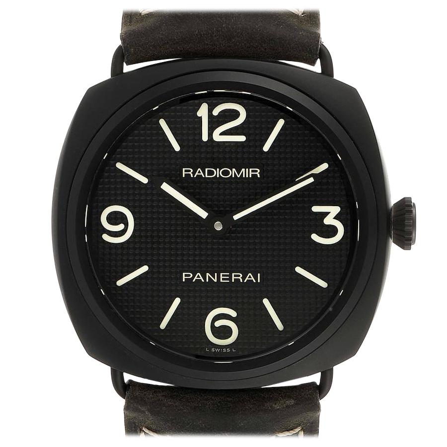 Panerai Radiomir Black Seal Ceramic Men's Watch PAM00643 Box Papers For Sale