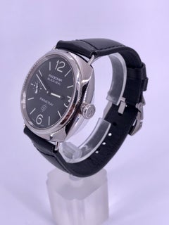 Panerai Radiomir Logo Sello Negro Acero inoxidable PAM380