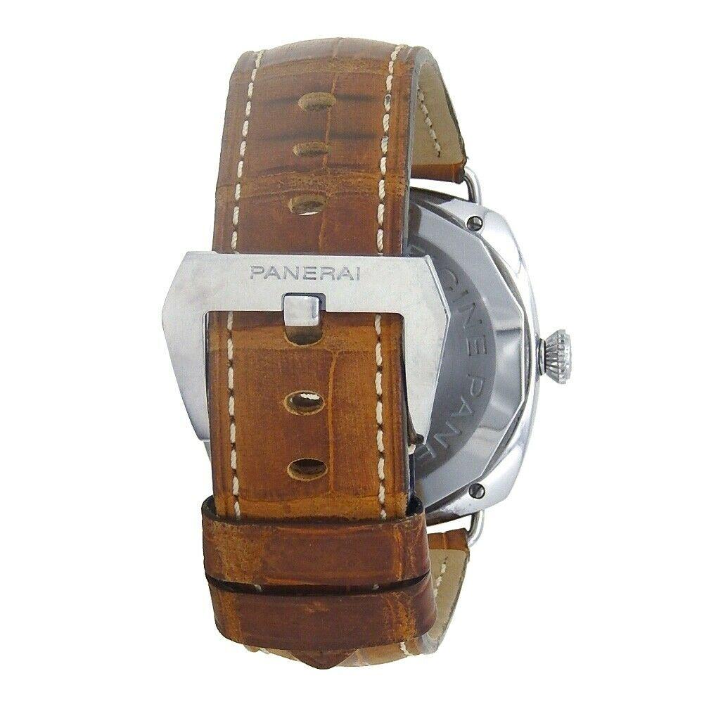 Panerai Radiomir Black Seal Stainless Steel Men's Watch Manual PAM00380 For Sale 1