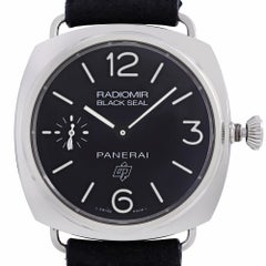Panerai Radiomir Black Seal Steel Black Dial Hand Wind Men’s Watch PAM00380