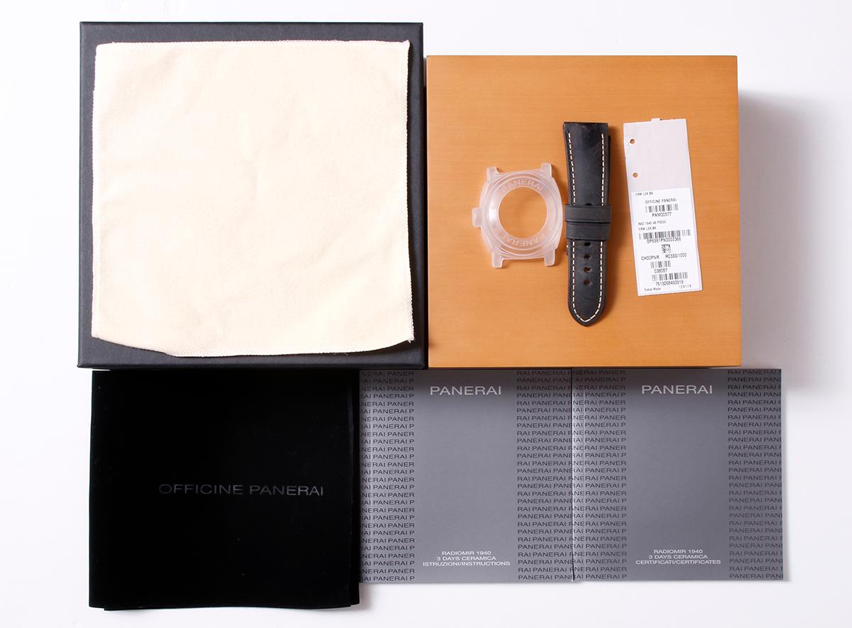 Panerai Radiomir Ceramica 3 Days Power Reserve Manual Winding Wristwatch 1