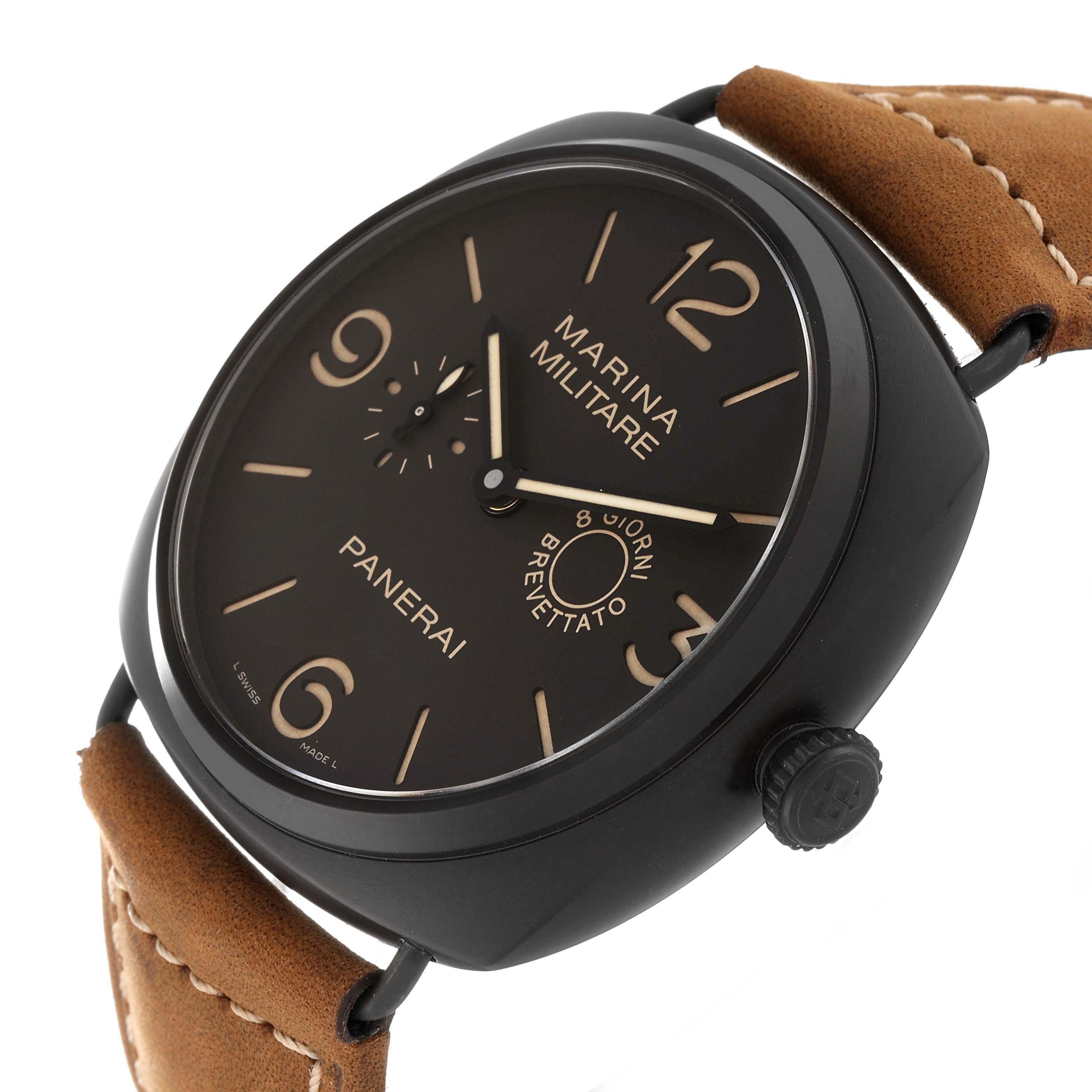 Panerai Radiomir Composite Marina Militare 8 Mens Watch PAM00339 Box Papers For Sale 1