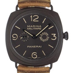 Panerai Radiomir Marina Militare 8 Giorni Composite Brown Dial PAM00339 Watch