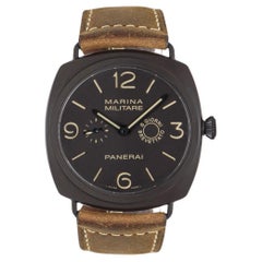 Montre Panerai Radiomir Marina Militare 8 Giorni Composite Brown Dial PAM00339