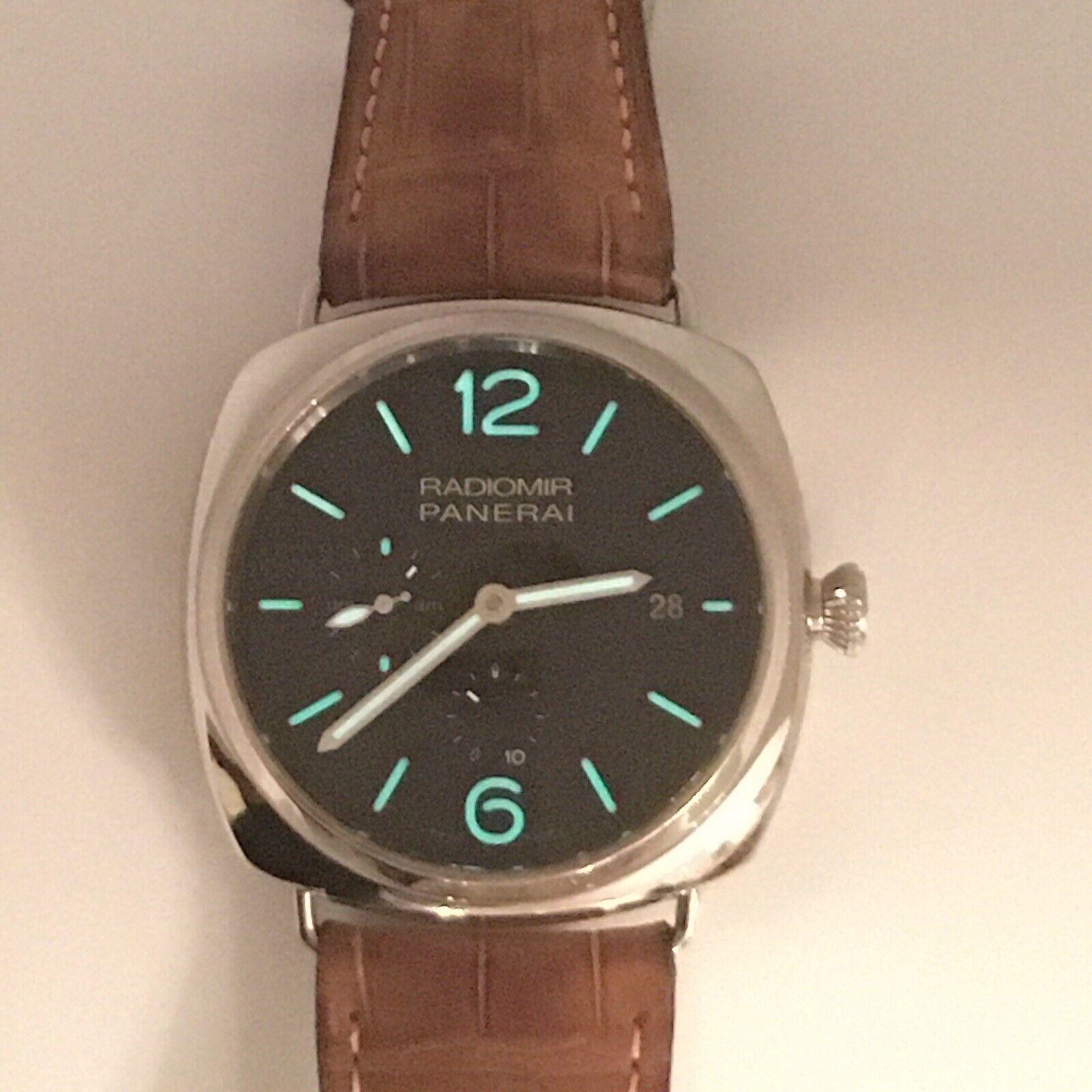 Panerai Radiomir P. 2003/6 GMT10 Days PAM 00685/1000 Super Clean Box Manuale In condizioni buone in vendita a Los Angeles, CA