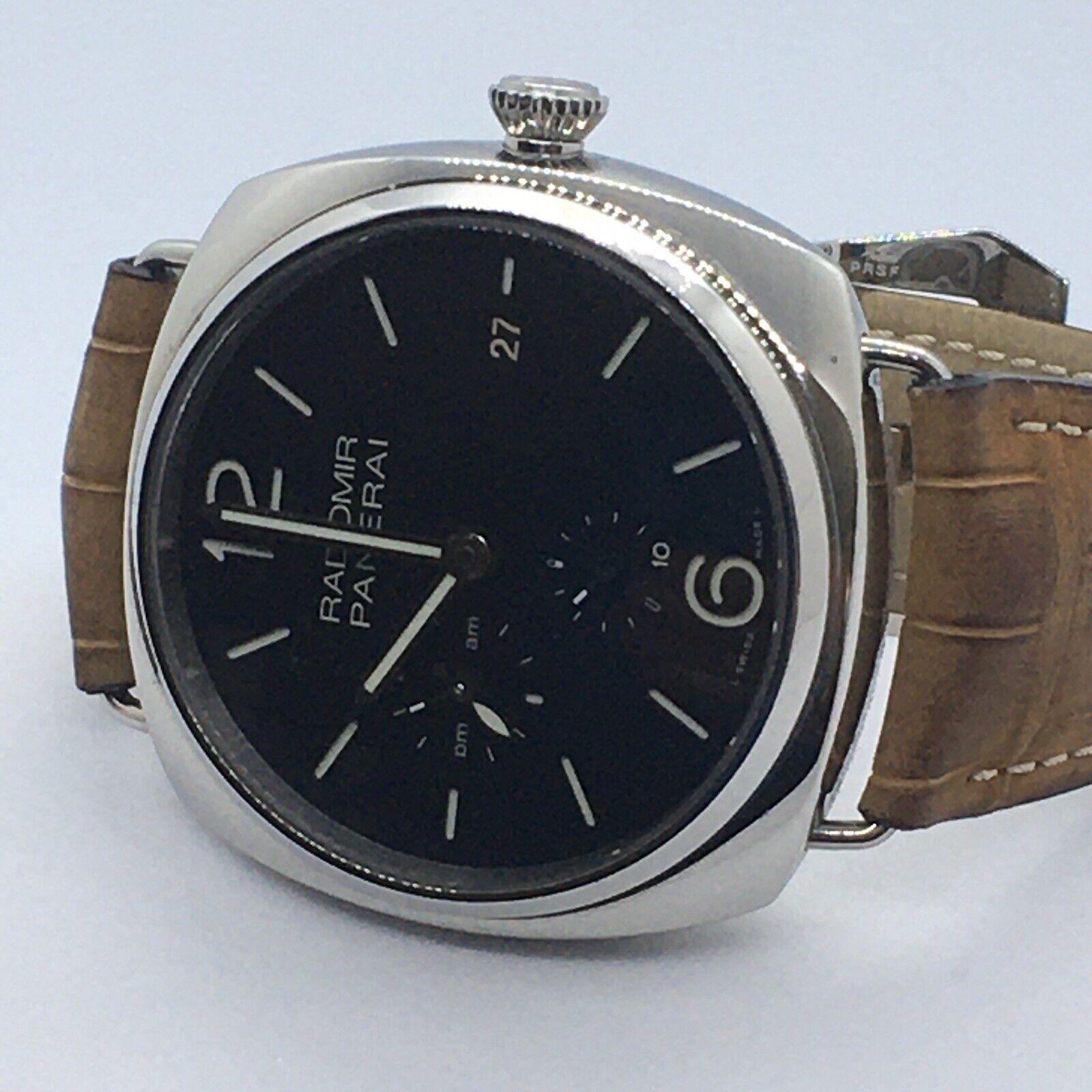 da uomo o donna Panerai Radiomir P. 2003/6 GMT10 Days PAM 00685/1000 Super Clean Box Manuale in vendita