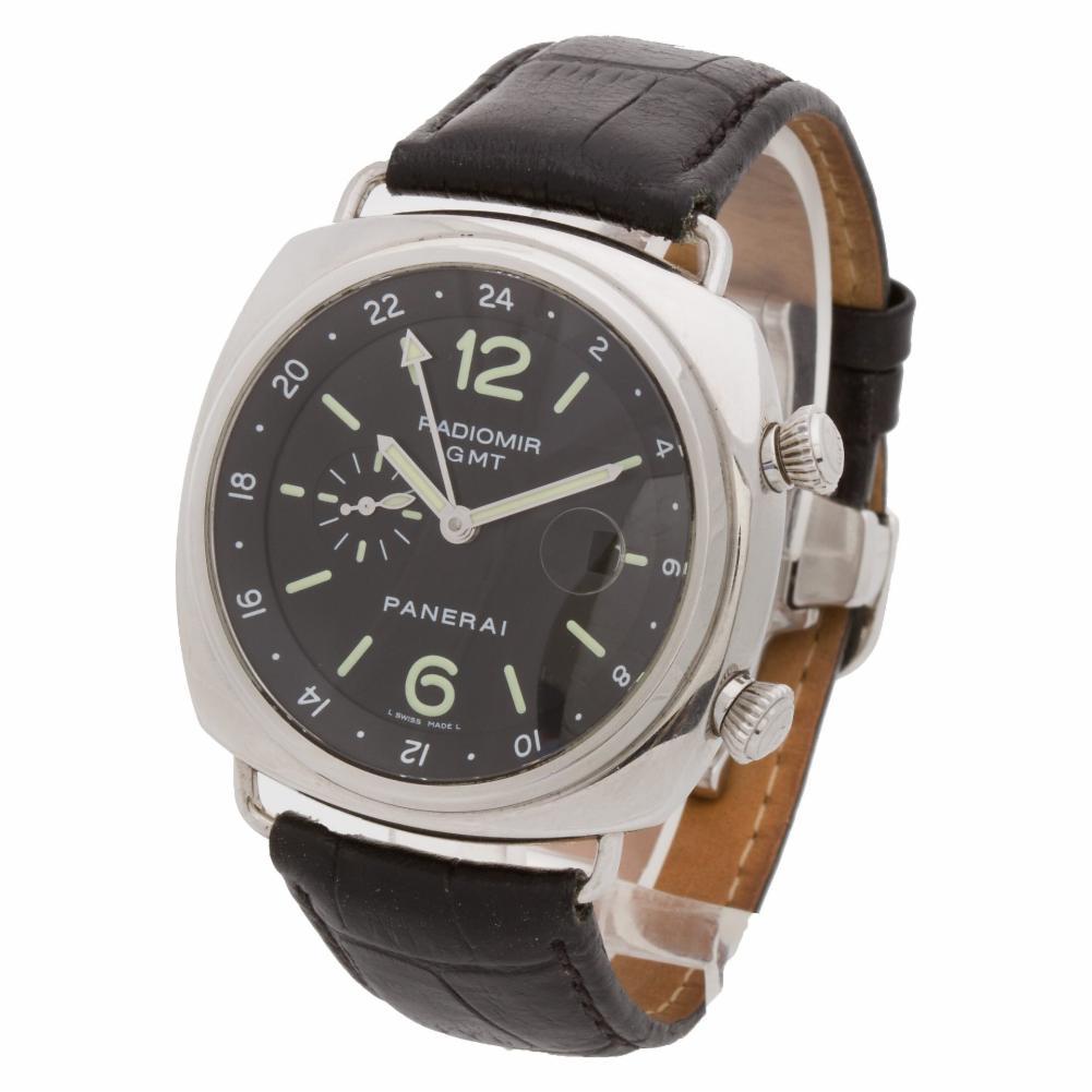 Panerai Radiomir PAM00242, Black Dial, Certified and Warranty In Excellent Condition In Miami, FL