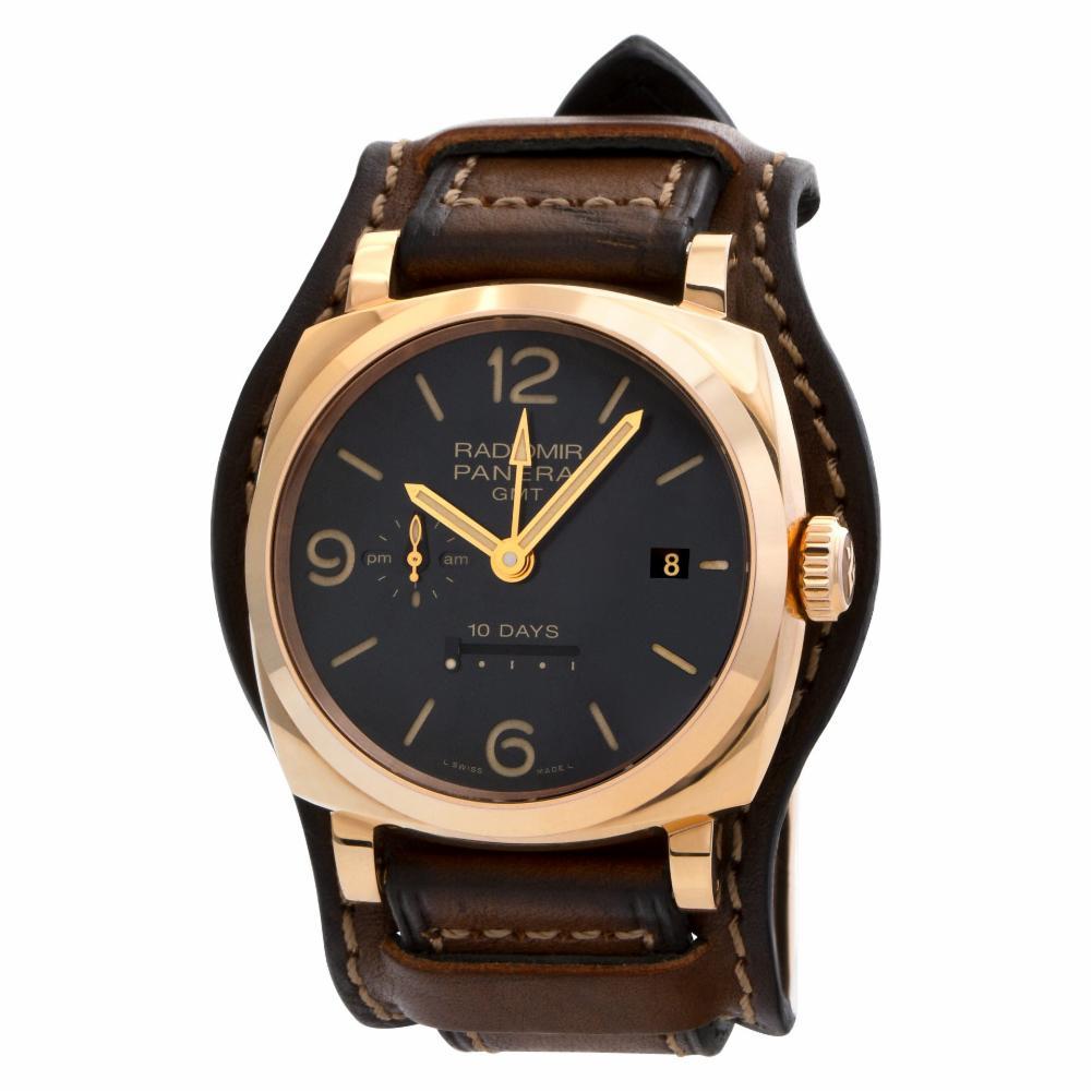 Contemporary Panerai Radiomir PAM00273, Charcoal Dial, Certified and Warranty