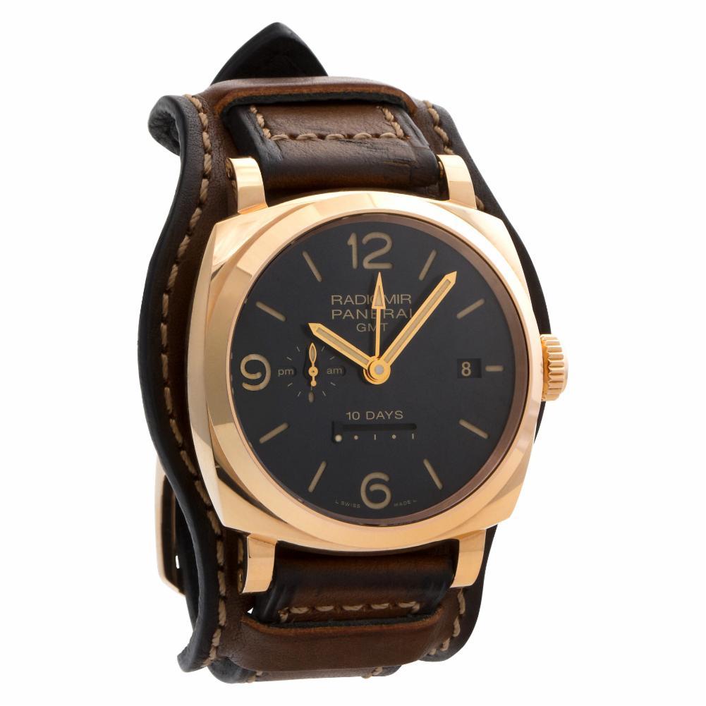 Men's Panerai Radiomir PAM00273, Charcoal Dial, Certified and Warranty