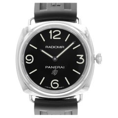 Panerai Radiomir PAM00753 45mm Black Dial Steel Rubber Mens Watch