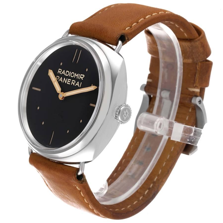 Panerai Radiomir SLC Acciaio 47mm 3 Tage Gangreserve-Uhr PAM00425 Box Papiere Herren im Angebot
