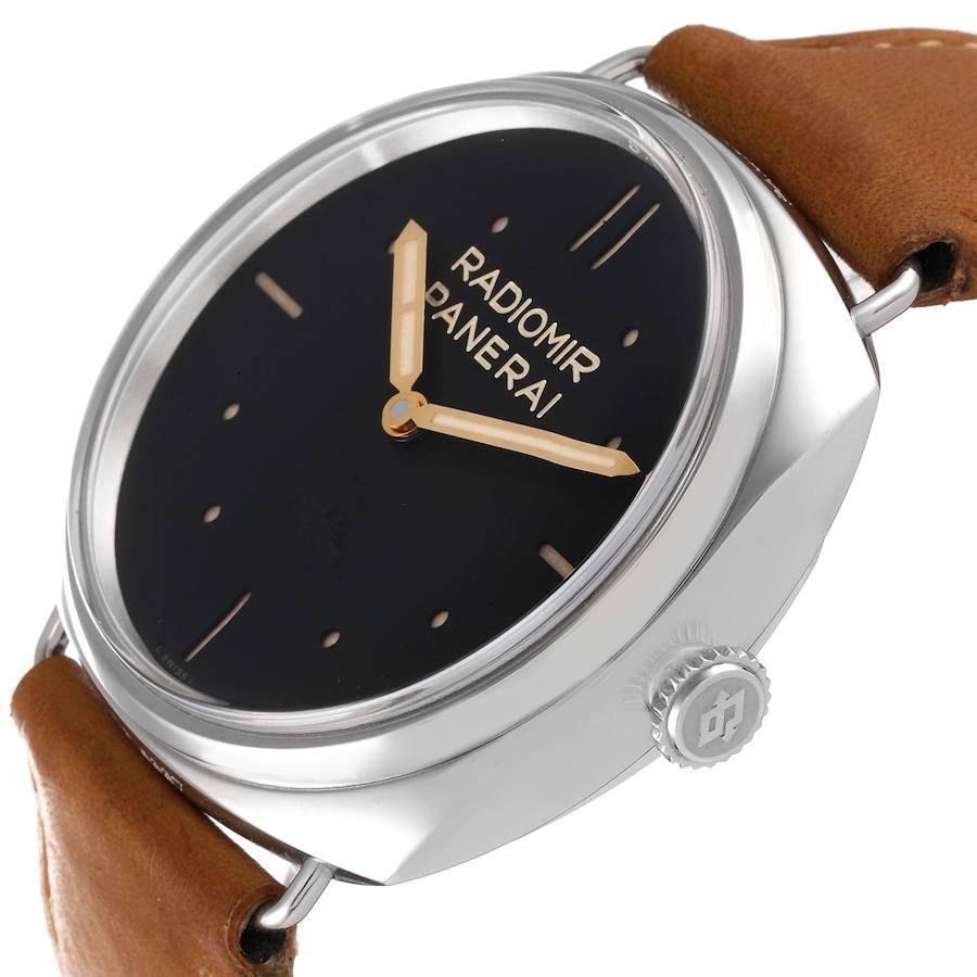 Panerai Radiomir SLC Acciaio 47mm 3 Tage Gangreserve-Uhr PAM00425 Box Papiere im Angebot 1