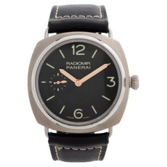 Panerai Radiomir Titanium Black Wristwatch Ref OP6811 / PAM000338, Titanium Dial