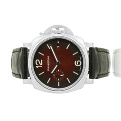 Panerai Stainless Steel Due Limited Edition 42mm