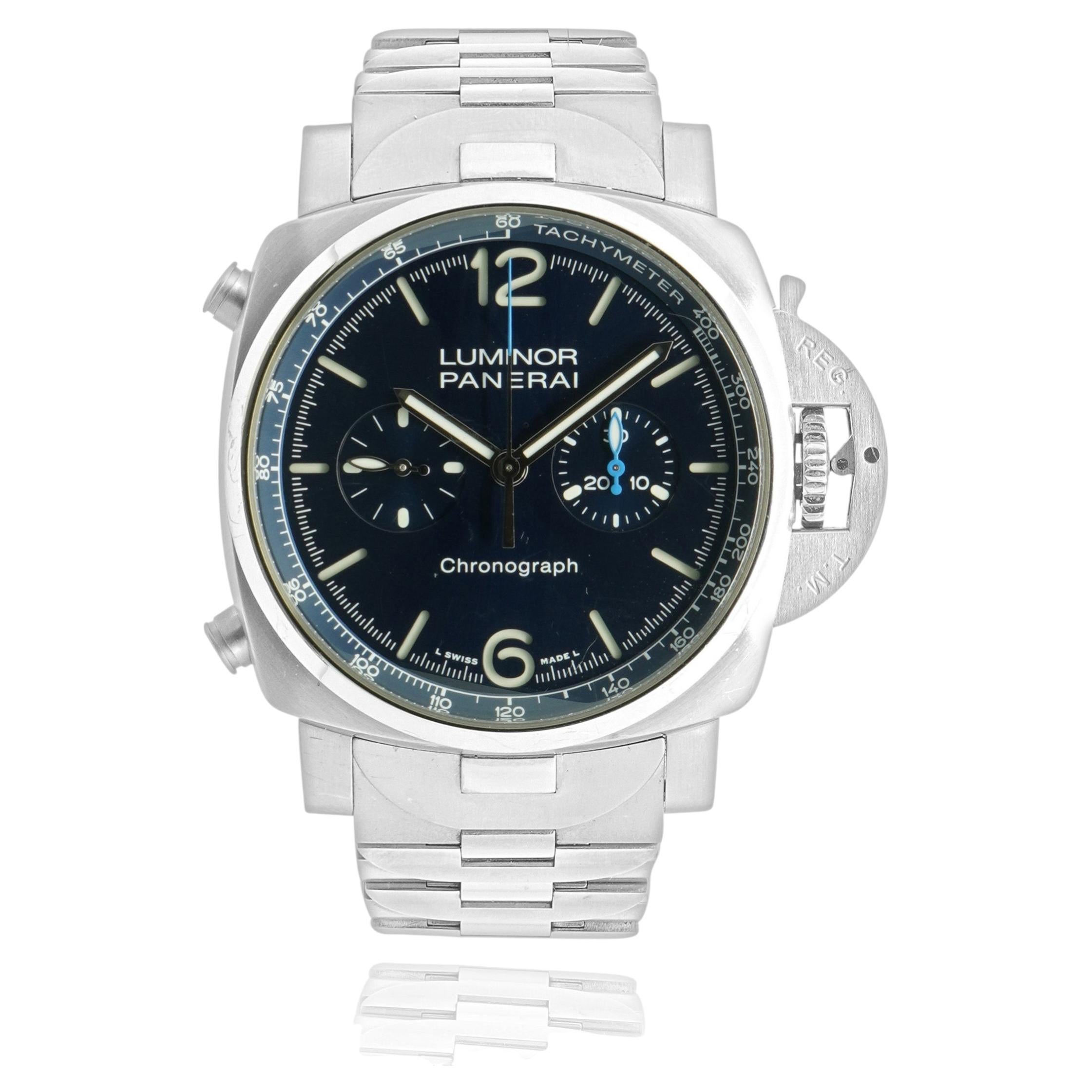Panerai Acier inoxydable Luminor Chronograph 44MM