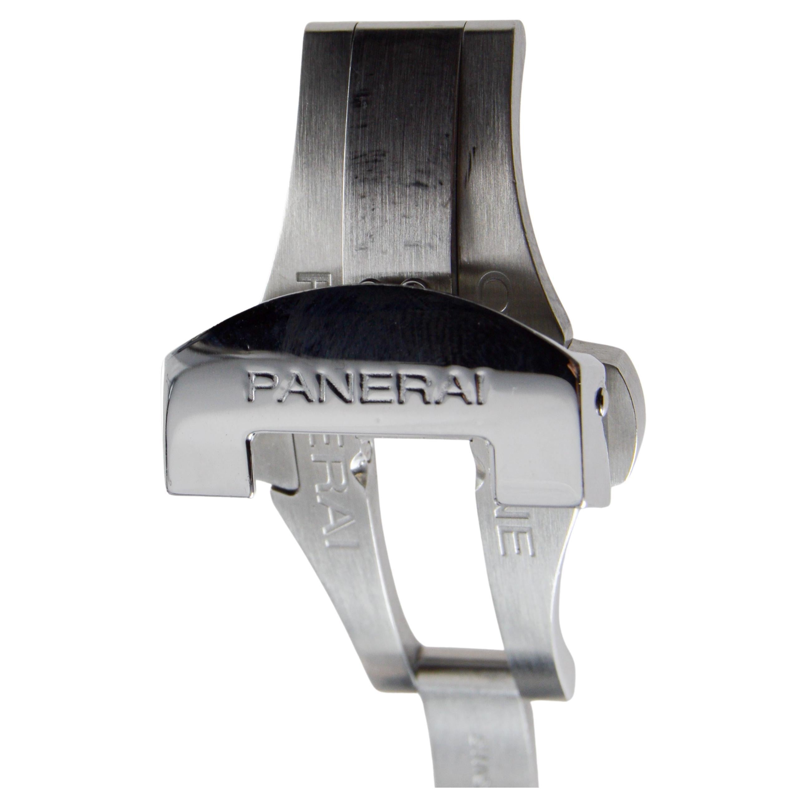 Panerai Luminor Marina in acciaio inossidabile del 2010 circa con scatola e cinturini originali in vendita 6