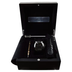 Panerai Stainless Steel Luminor Marina circa 2010 with Original Box and Straps