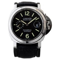 Panerai Stahl Luminor Marina Uhr circa 2010 Original Faltschließe PAM 104