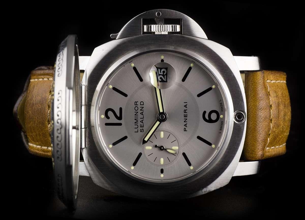 Panerai Steel Luminor Sealand Year of the Snake Ltd Ed PAM00842 Automatic Watch 1