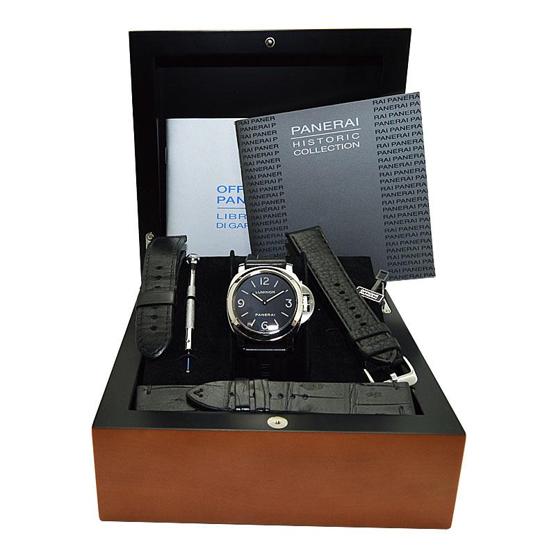 Panerai Steel Manual Winding in its Original Box with Papers 14