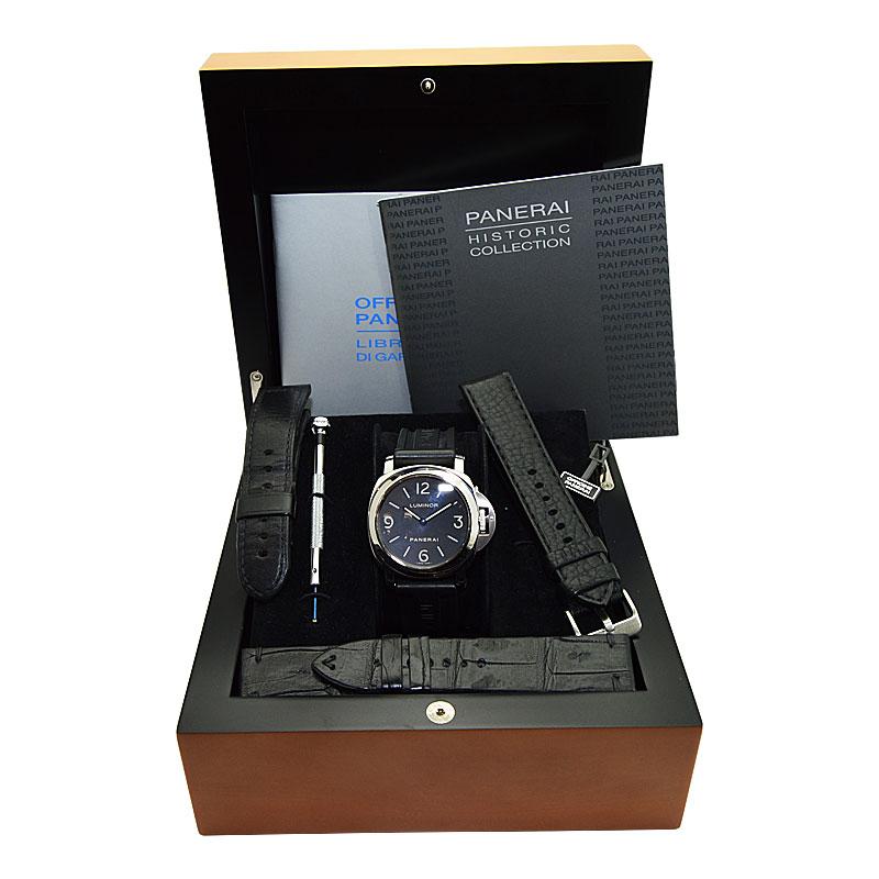 Panerai Steel Manual Winding in its Original Box with Papers 15