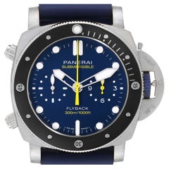 Panerai Submersible Chrono Mike Horn LE Titan Herrenuhr PAM01291 Box Card