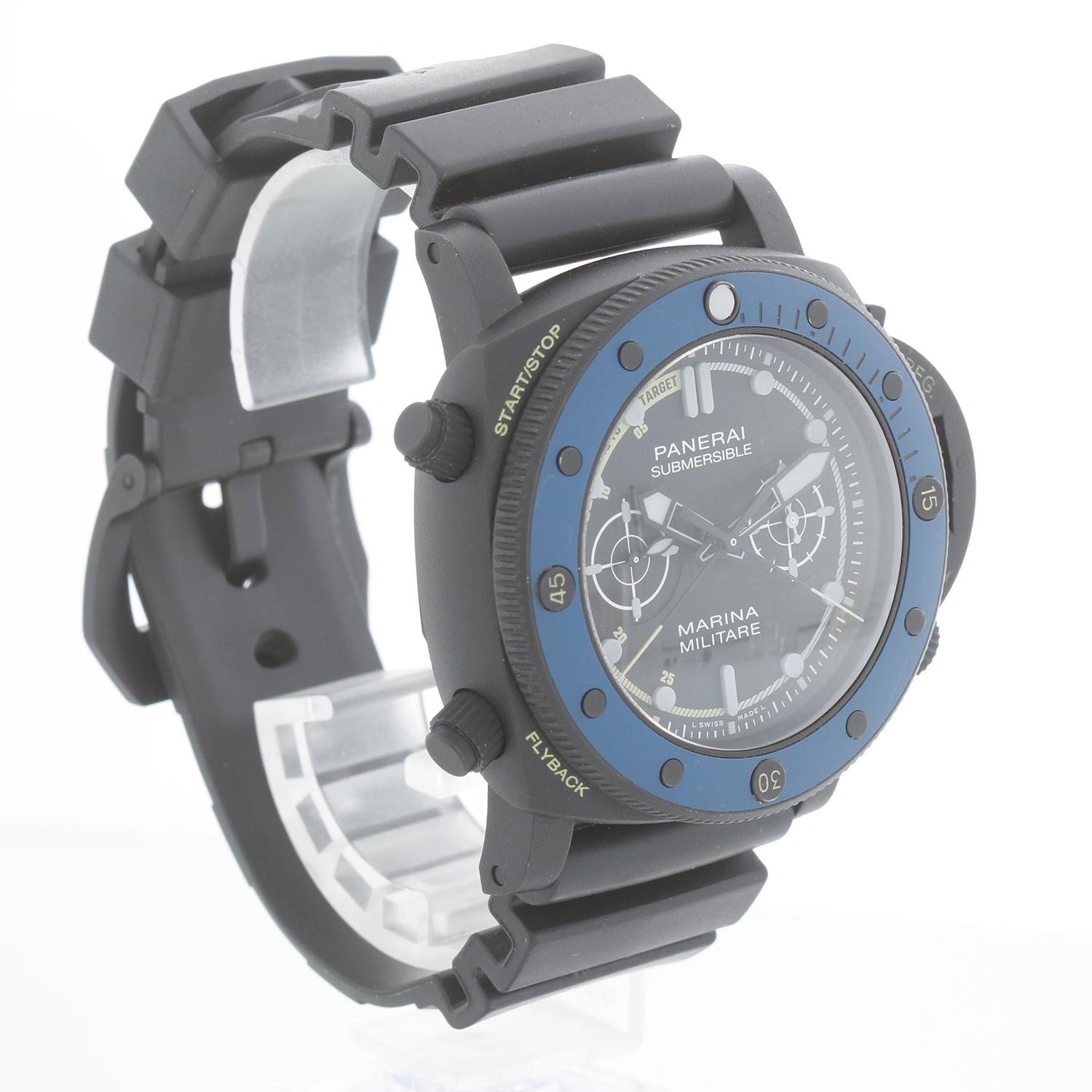 Panerai Submersible Forze Speciali Men's Titanium Watch PAM 2239 In Excellent Condition For Sale In Dallas, TX