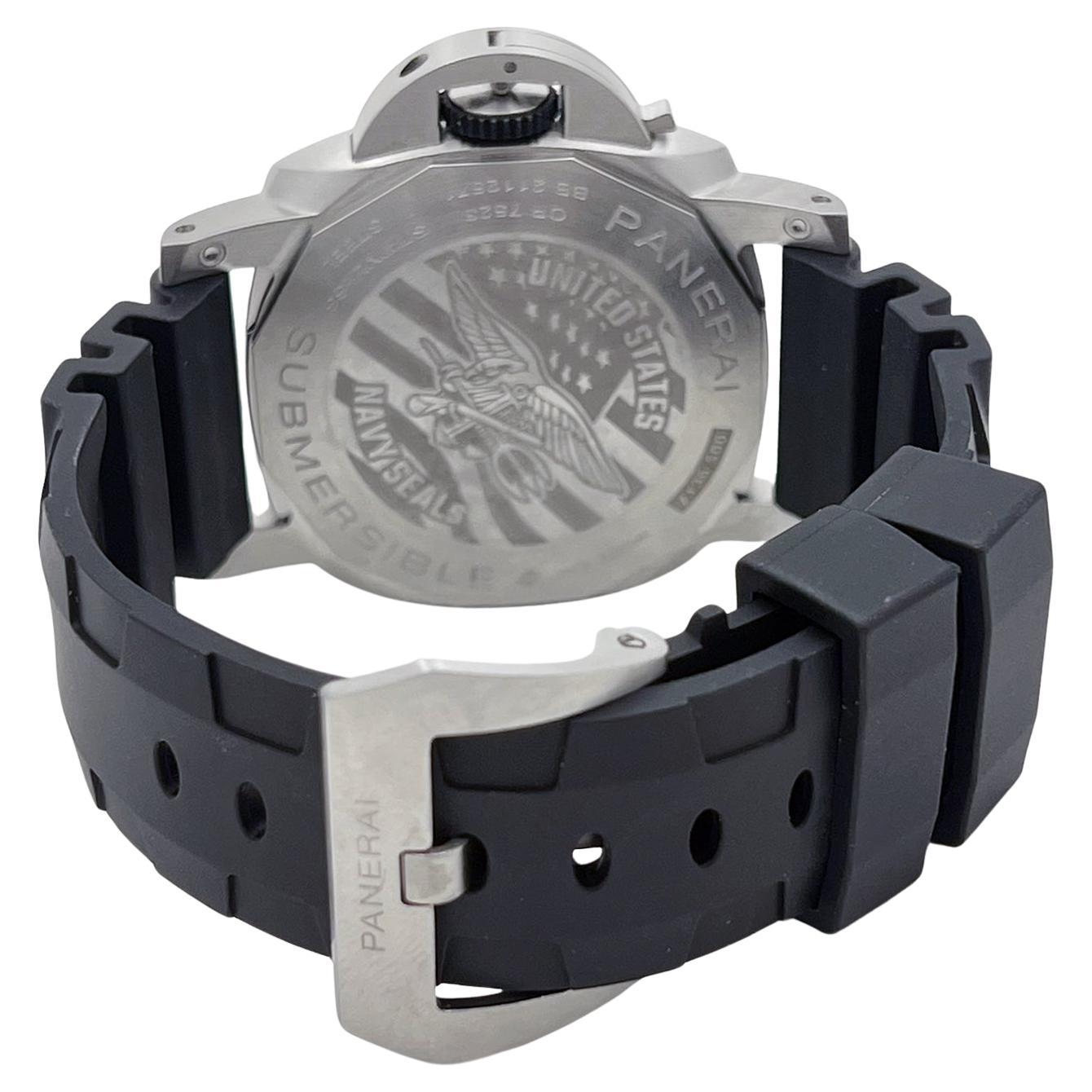 Panerai Submersible GMT Navy SEALs Ref. PAM01323 In Excellent Condition In Palm Beach, FL