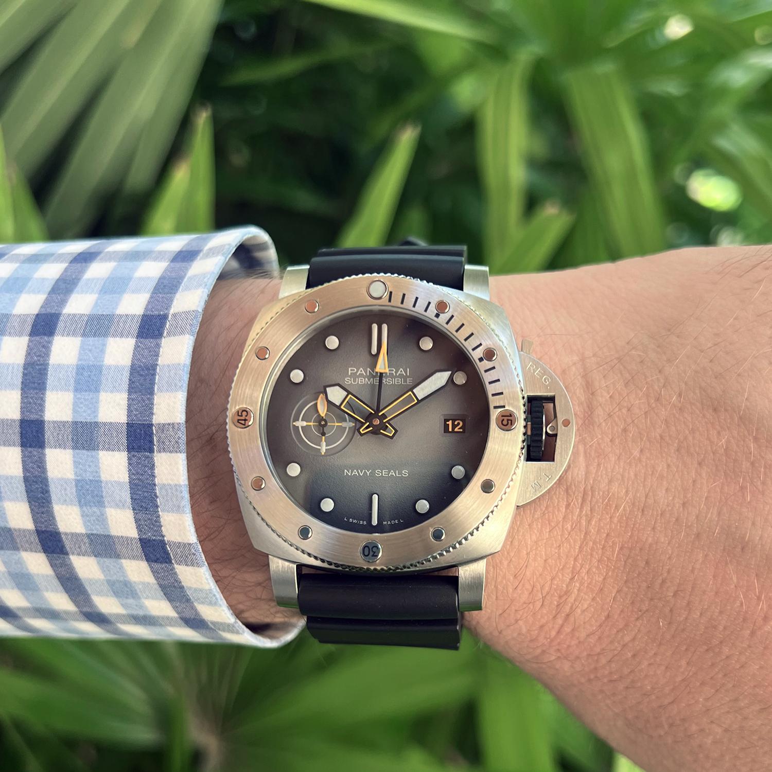 Panerai Submersible GMT Navy SEALs Ref. PAM01323 1