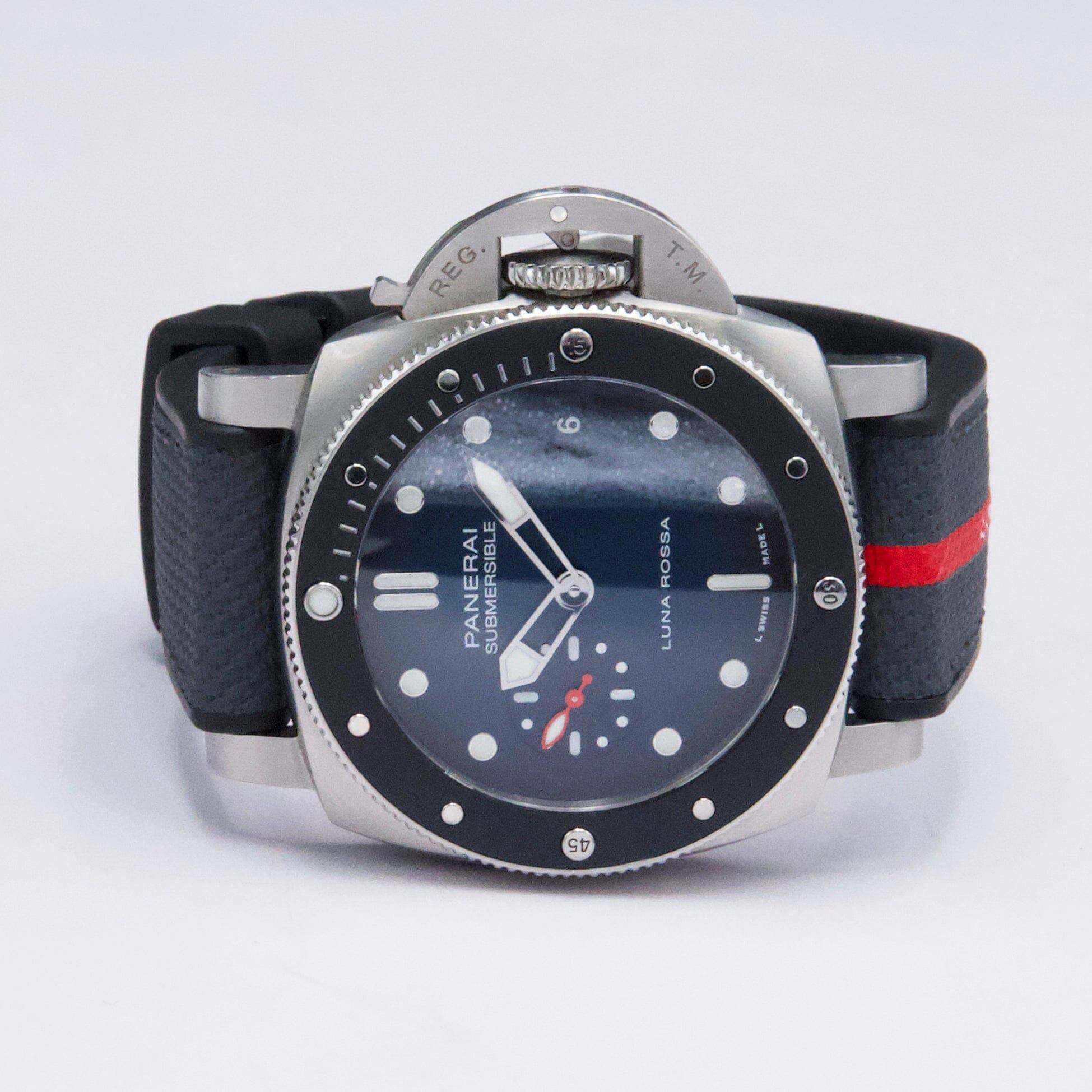 De los hombres Reloj Panerai Sumergible Luna Rossa PAM01565 para caballero en venta