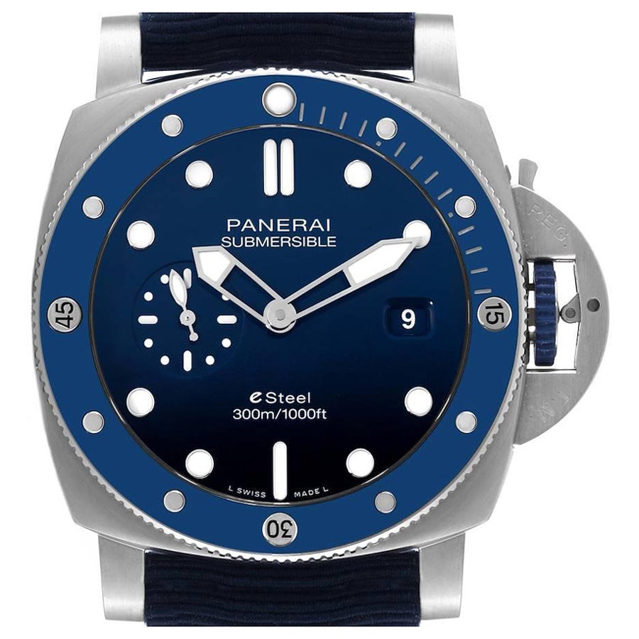 Reloj Panerai Submersible Quarantaquattro Blu Profondo para caballero PAM01289 Sin usar