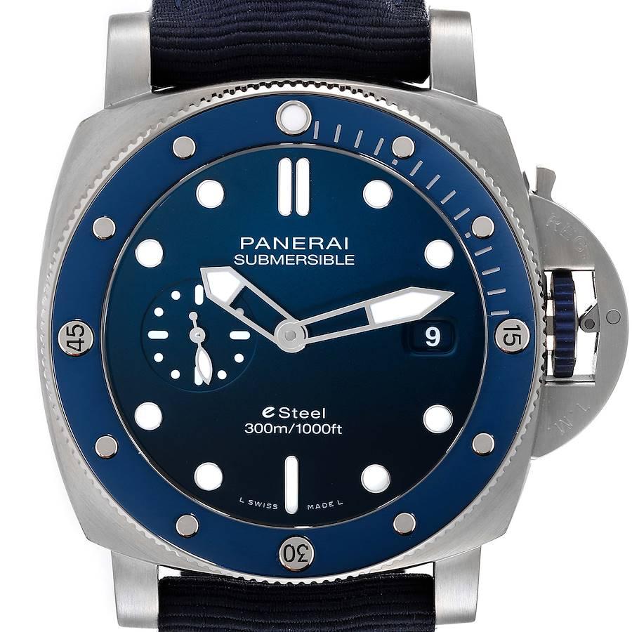 Panerai Submersible Quarantaquattro Blu Profondo Mens Watch PAM01289 Unworn