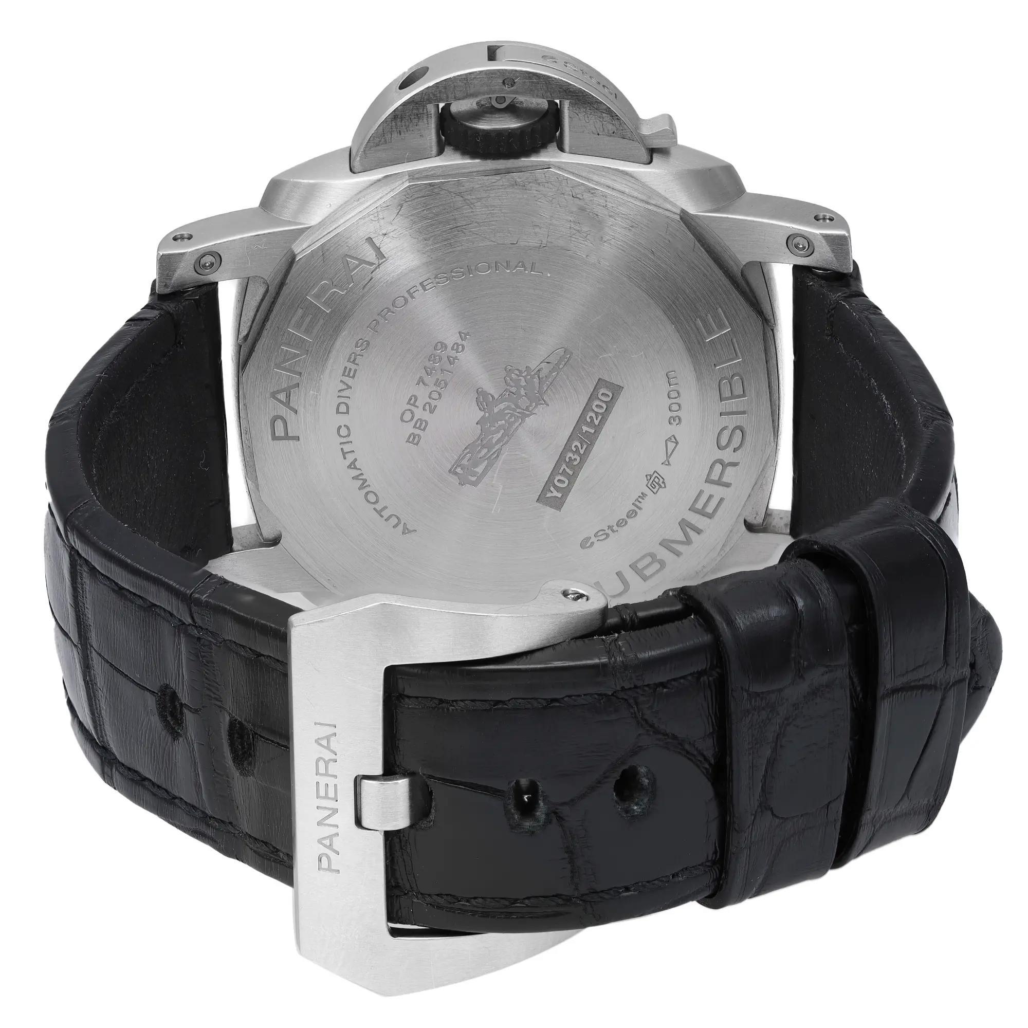 Men's Panerai Submersible QuarantaQuattro Esteel Gray Dial Automatic Watch PAM01288 For Sale