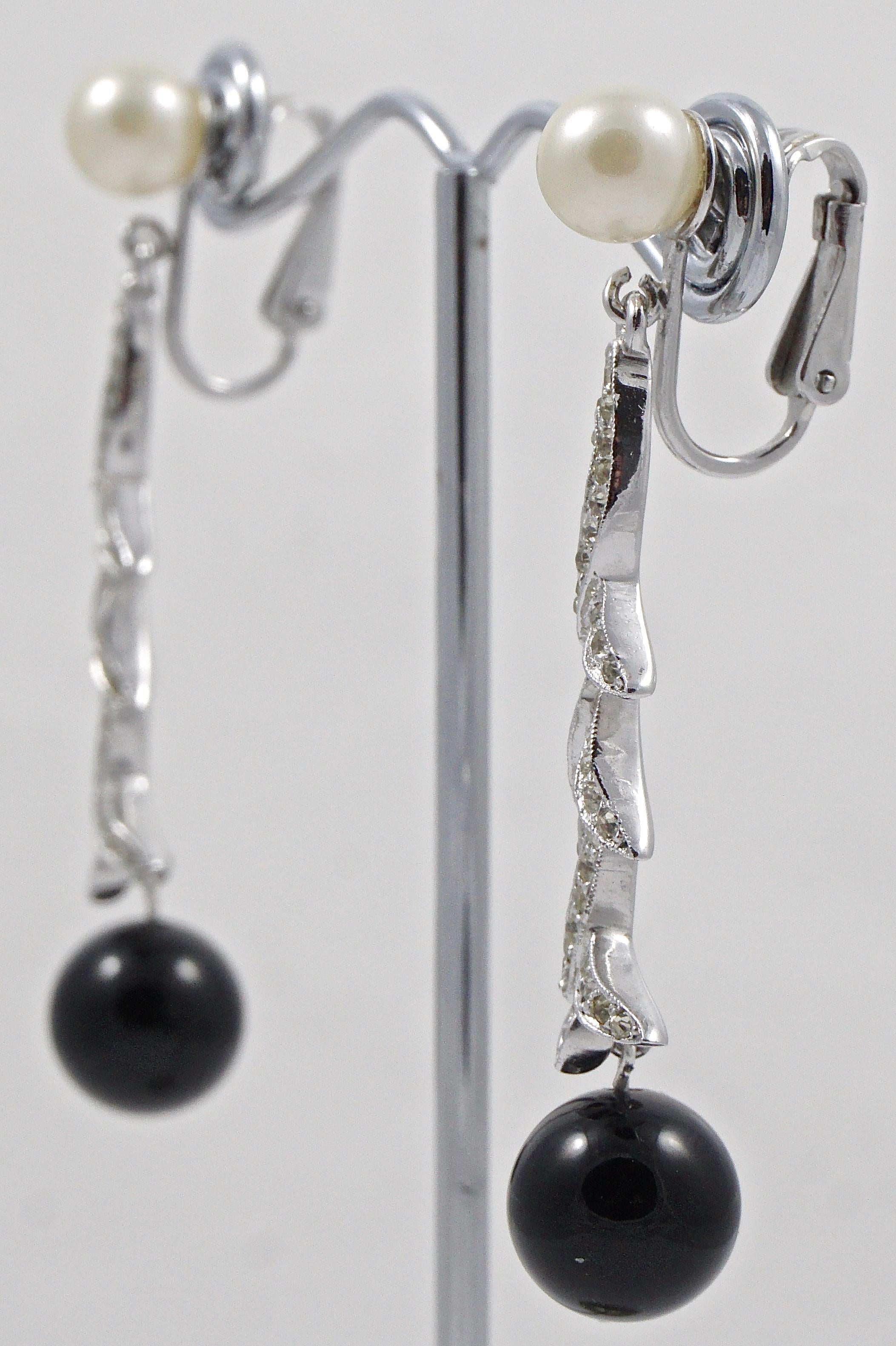 panetta clip earrings