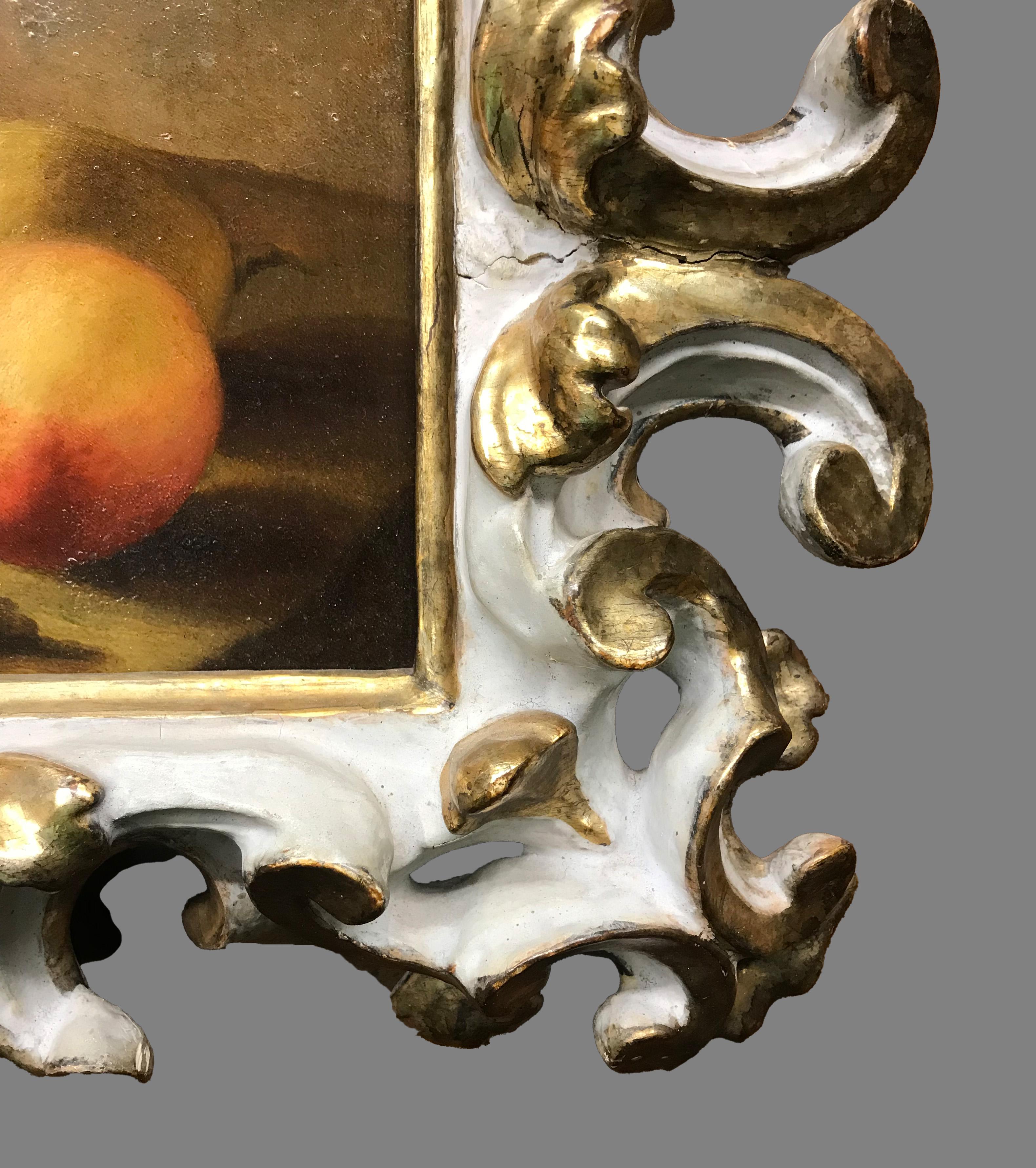 17th Century by Panfilo Nuvolone Still Life Oil on Slate For Sale 7