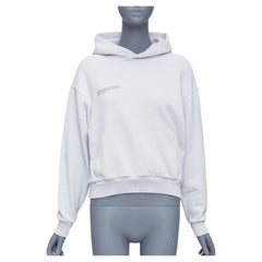 PANGAIA Set of 2 organic recycled cotton hoodie grey XXS white XXS