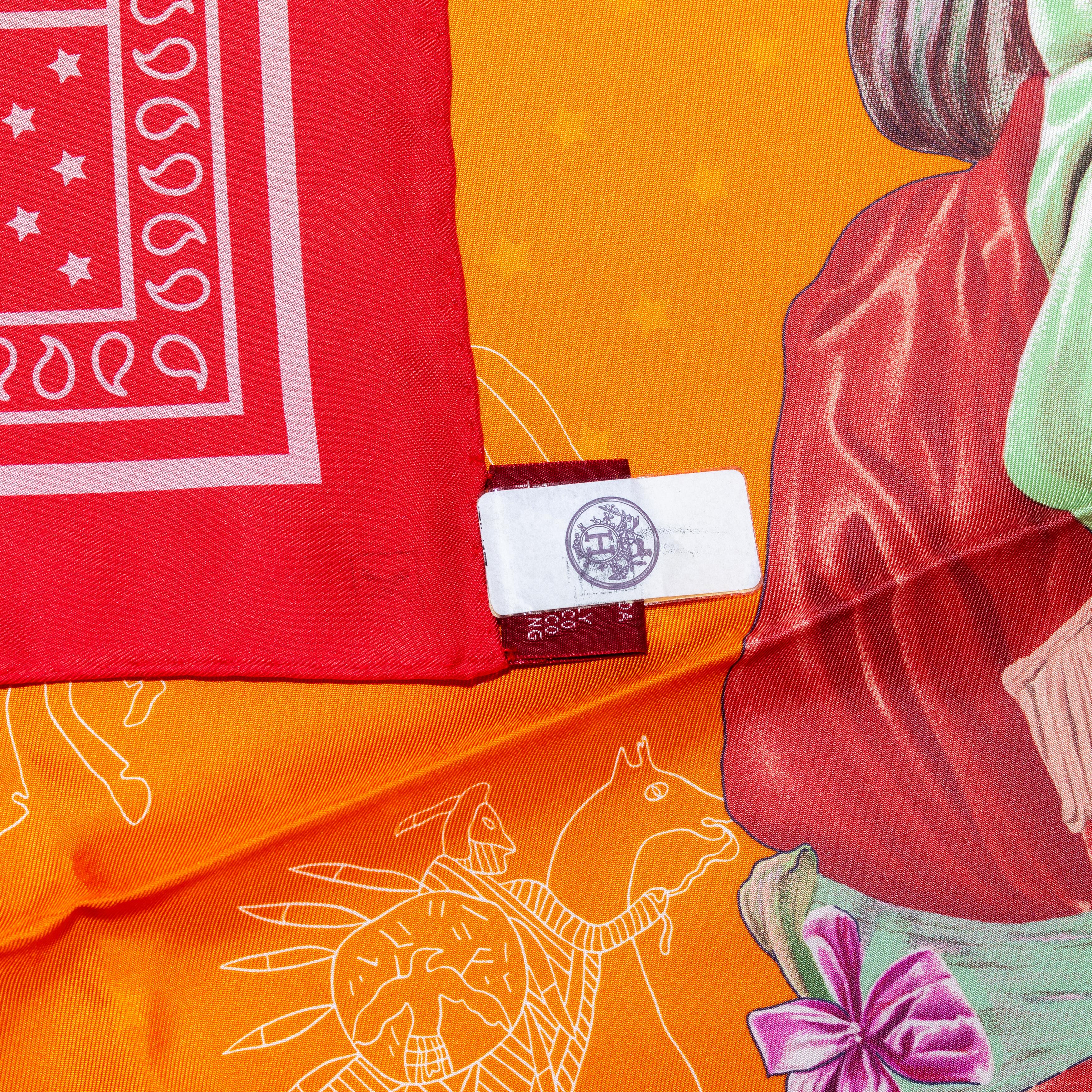 Pani La Shar Pawnee – Rouge – Orange – Vermillon – Double Face 8